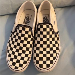 Checkered vans